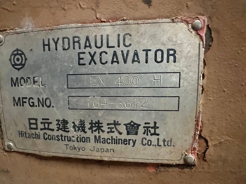 #เล่นของใหญ่ใจต้องนิ่ง 1,500,000 HITACHI EX 400-1H #เล่นของใหญ่ใจต้องนิ่ง 1,500,000 HITACHI EX 400-1H