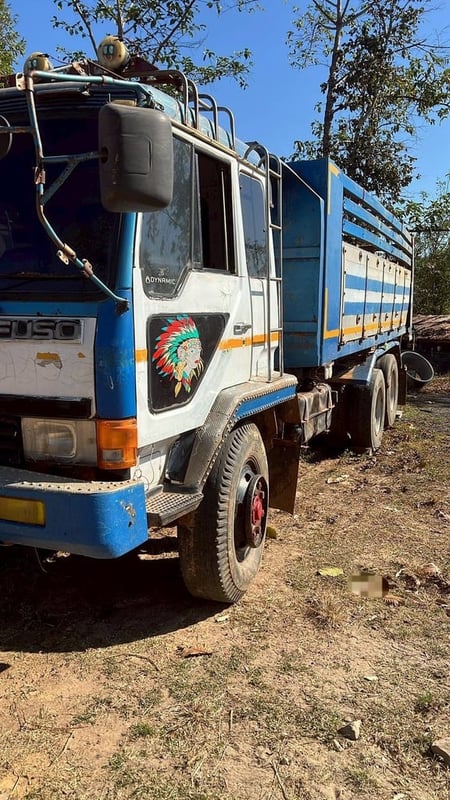 ขาย 295,000 รถดั้ม 10 ล้อ MITSUBISHI TD FN527M-TD เครื่อง 6D16-190 แรง 2 เพลา ดั๊ม กระบะมีเนียม เบรคใหญ่ เพลาบุ๋ม 