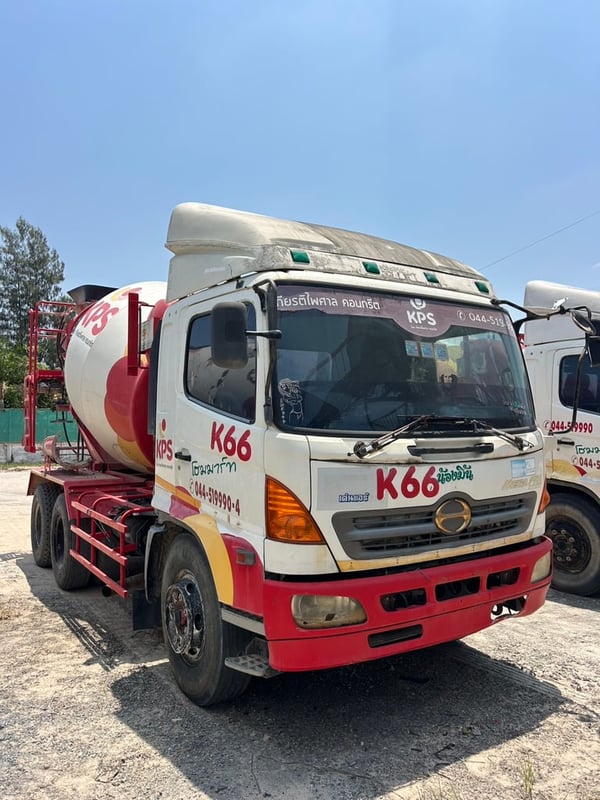 ขาย 870,000 รถโม่ปูน HINO MEGA 260 ปี47  โม่ 6 คิว เล่มทะเบียน หัวบาง ยางดี ครีชซีสวย โม่สวย ใบเกลียวปั่นปูนสวย รถพร้อมใช้งาน สนใจติดต่อได้ครับ 090-772-3710 090-772-3708