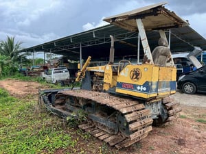 #ขาย 135,000 รถแทรคเตอร์ KOMATSU D 20-6 PL ตีนเป็ด ยาว 70 ซม.เครื่องดี เกียร์แรง ช่วงล่างสวย รถพร้อมใช้งาน 