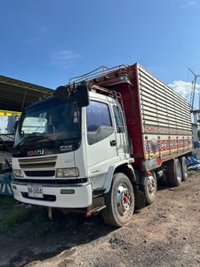 #ขาย 825,000 รถ 12 ล้อ ดั้มคอกเกตร ISUZU DECA 320 ดั้มคอกเกษตร 12 ล้อ 2 เพลา หัวบาง ยางดี ครัชซีสวย 