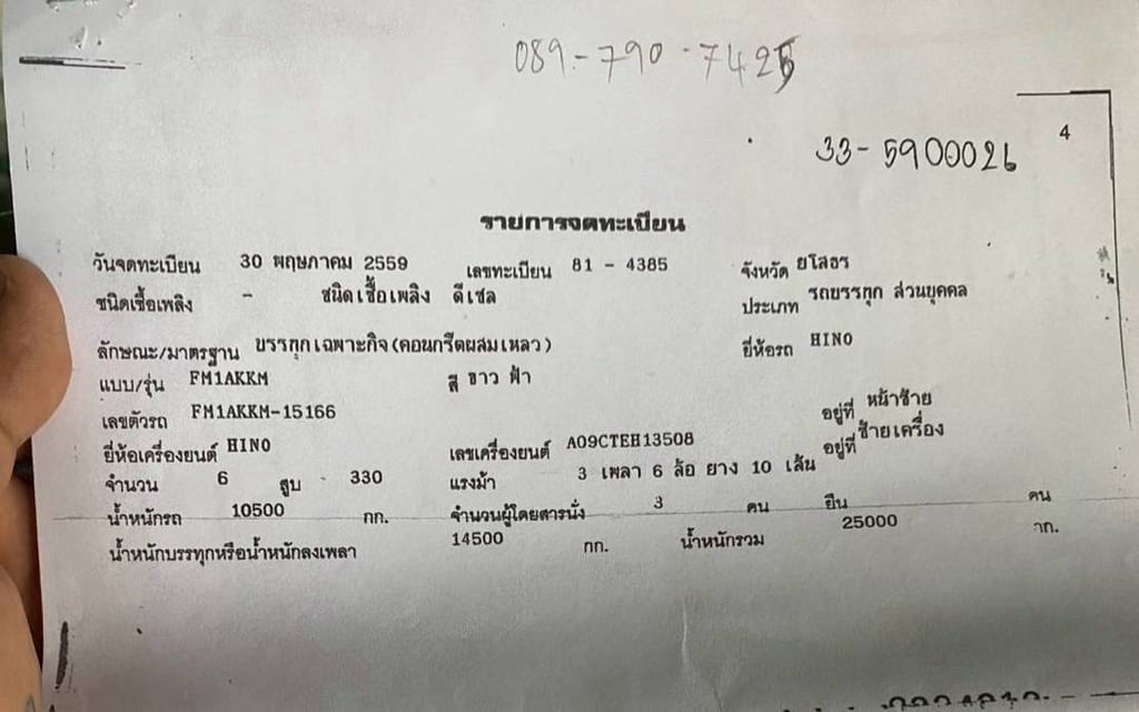 ขาย 1,290,0000 รถโม่ปูน 10 ล้อ HINO MEGA 330 แรง ปี 59 โม่ 7 คิว รถใช้งานน้อย  60,000 กม.