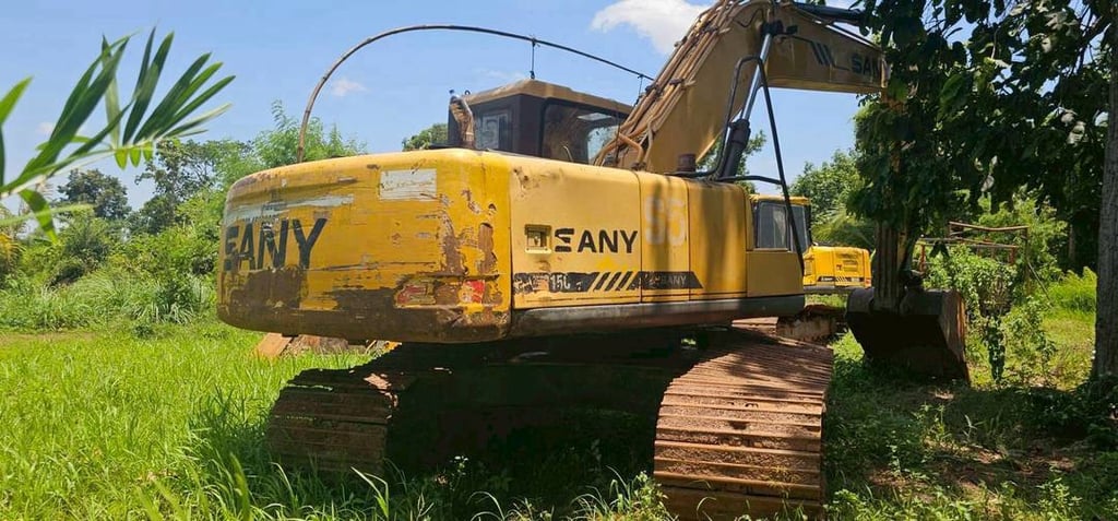 ขาย 395,000 SANY sy 215 C พร้อมใช้งานเอกสารเล่มทะเบียน ขาย 395,000 SANY sy 215 C พร้อมใช้งานเอกสารเล่มทะเบียน