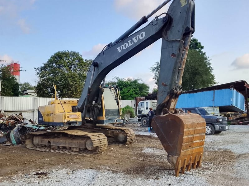 ขาย 355,000 VOLVO EC 210 B PRIME เล่มทะเบียน ไฟฟ้าครบ เครื่องดี ปั้มแรง ช่วงล่างแน่น 