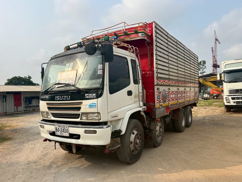 #ขายด่วน  790,000 รถ 12 ล้อ ดั้มคอกเกตร ISUZU DECA 320 ดั้มคอกเกษตร 12 ล้อ 2 เพลา หัวบาง ยางดี ครัชซีสวย 