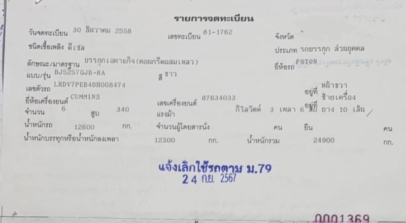 ขาย 365,000 รถโม่ปูน FOTON TX3334 ปี 58 เครื่องดี 340 แรง 2 เพลา ยางดี ขาย 365,000 รถโม่ปูน FOTON TX3334 ปี 58 เครื่องดี 340 แรง 2 เพลา ยางดี