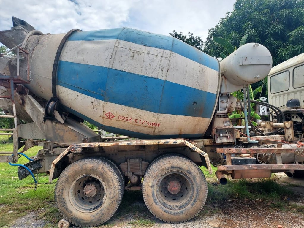 #ขายถูก รถโม่ปูน HINO PROFAI  เครื่อง k 13 d โม่ 7 คิวโม่ตรง  เครื่องดีคัสซีสวย