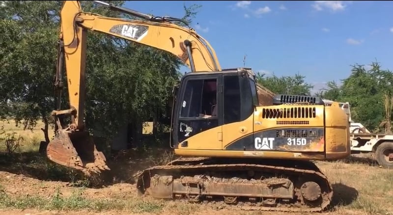 ขาย 350,000 CAT 315 D ไฟฟ้าครบ เครื่องดี ปั้มแรง เอวแน่น ช่วงล่างสวย 