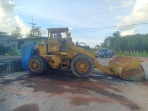 #ขายถูก  145,000 รถตักล้อยาง KOMATSU JH 63 เอวอ่อน ต่อแขนแล้ว