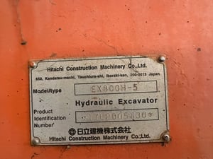 #เล่นของใหญ่ใจต้องนิ่ง 2,500,000  HITACHI EX 800-5H ไฟฟ้าครบ เครื่องดี ปั้มแรง เอวแน่น ช่วงล่างสวย รถพร้อมใช้งาน 