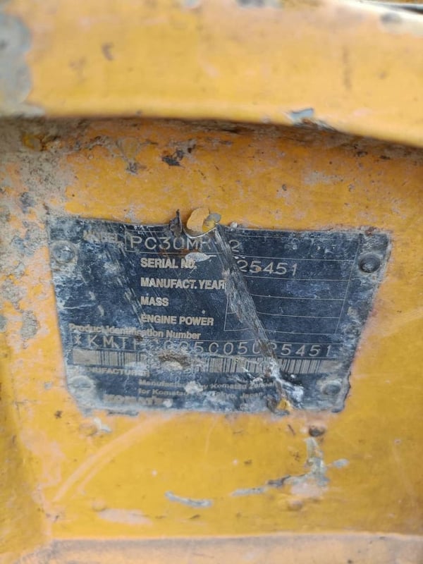 #ขายถูก 165,000 KOMATSU pc 30 mr เครื่องดี ปั๊มแรงืเอวแน่น ช่วงล่างสวย 