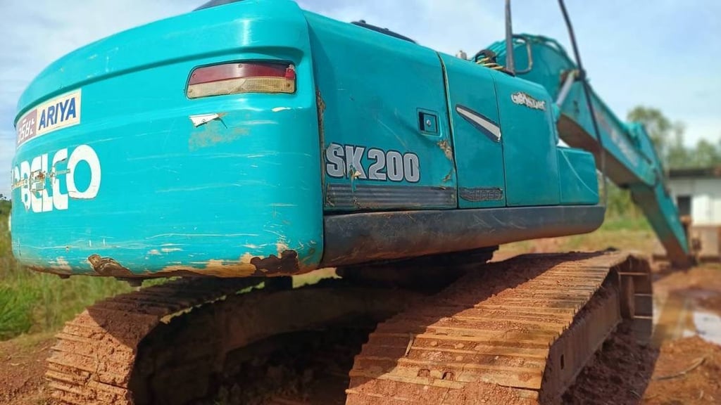 ขาย 580,000 KOBELCO sk 200-8 yn11 ไฟฟ้าครบ เครื่องดี ปั้มแรง เอวแน่น ช่วงล่างสวย 