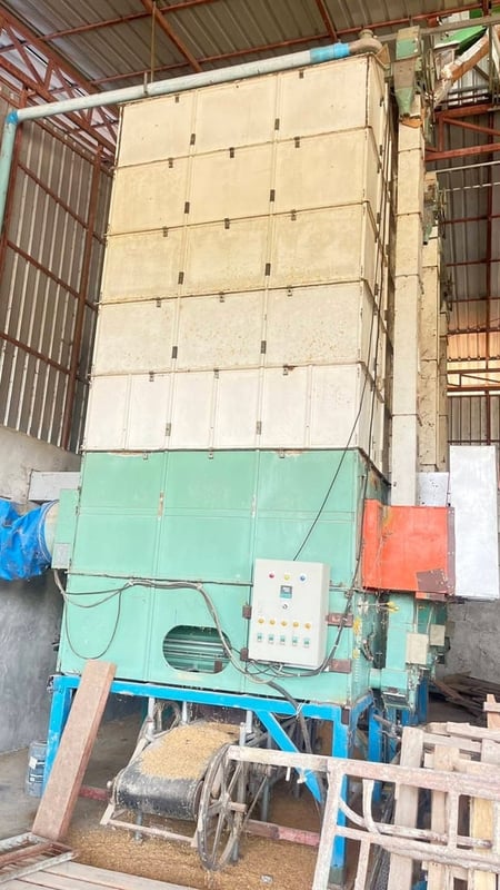 ขาย 480,000 ตู้อบพันธ์ข้าว 1 ชุด 3 ตู้ อบตู้ละ 8 ตัน ใช้งานปกติ ออโต้ทุกระบบ