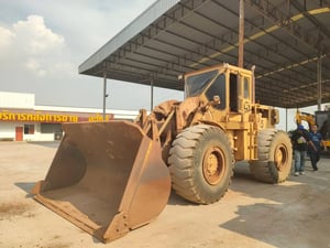 ขายถูก 380,000 รถตักล้อยาง  CAT 966C มี 2 คัน    รถตักล้อยาง CAT 966C เครื่องยนต์ CAT 3306