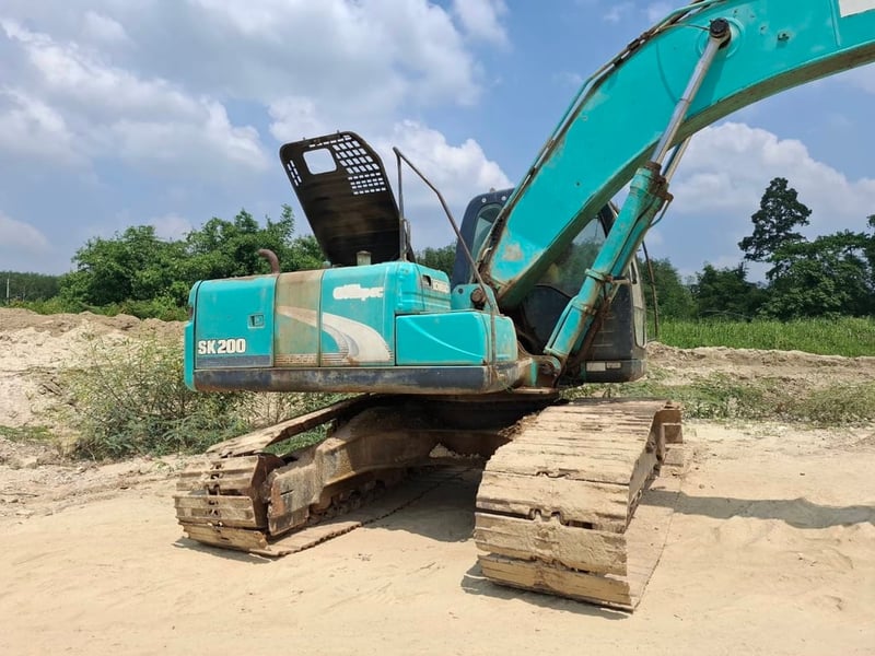 ขาย 450,000 KOBELCO SK 200-8 ไฟฟ้าครบ เครื่องดี ปั้มแรง เอวขยับนิดๆ ช่วงล่างหมด 