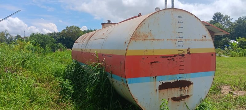 #ขายถูก 79,000 ถังน้ำมัน 20,000 ลิตร พร้อมหัวจ่าย ถังหนาสวย หัวจ่ายพร้อมใช้ 