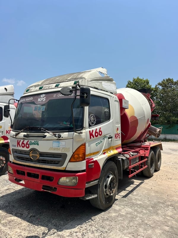 ขาย 870,000 รถโม่ปูน HINO MEGA 260 ปี47  โม่ 6 คิว เล่มทะเบียน หัวบาง ยางดี ครีชซีสวย โม่สวย ใบเกลียวปั่นปูนสวย รถพร้อมใช้งาน สนใจติดต่อได้ครับ 090-772-3710 090-772-3708