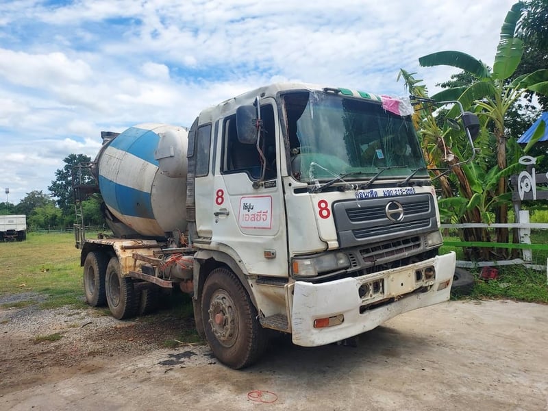 #ขายถูก รถโม่ปูน HINO PROFAI  เครื่อง k 13 d โม่ 7 คิวโม่ตรง  เครื่องดีคัสซีสวย