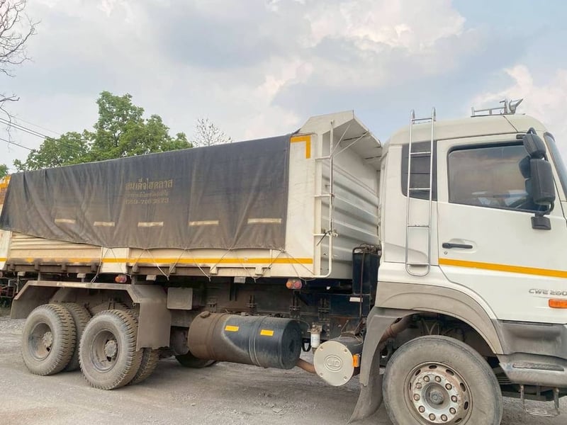 ขาย 790,000 รถสิบล้อดั้มพ่วงแม่ลูก UD TRUCKS Quester 280 แรง ปี 60 2 เพลา ลูกพ่วง 3 เพลา ปี 39 ครัชซีสวย