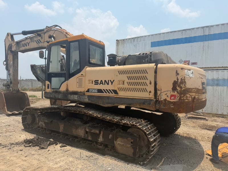 ขาย 580,000 รถขุดขนาดใหญ่ SANY SY365c เครื่องดี ISUZU 6Hk1 ปั้มแรง ระบบไฟครบ เอวแน่น ช่วงล่างแน่น 