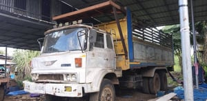 ขาย 155,000 รถ 10 ดั้มคอกเกบตร HINO KT 925 เครื่องดี EH 700 เพลาเดียว ครัชซีสวย เล่มทะเบียน ภาษีขาดเกิน