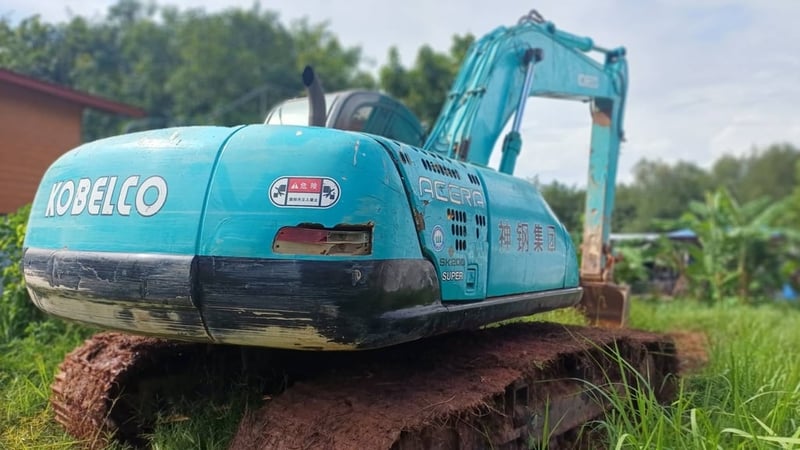 ขาย 395,000  KOBELCO SK200-5 SUPER ไฟฟ้าครบ เครื่องดี ปั้มแรง โซ่หนา เล่มทะเบียน แอร์หนาว  