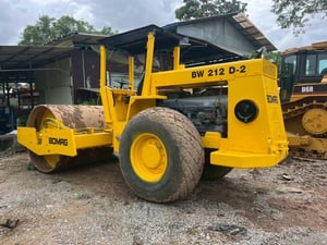 ขาย 450,000 BOMAG BW 212 D 2 เล่มทะเบียน ตรวจเช็คเรียบร้อย