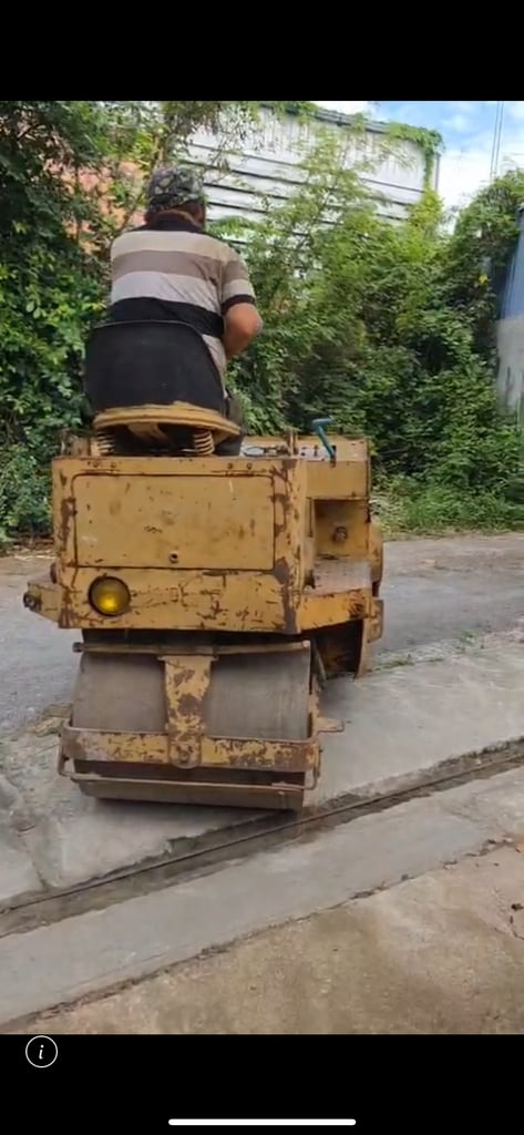ขาย 79,000 รถบด SAKAI  หน้าเหล็ก หลังเหล็ก เครื่องดี ล้อเหล็กหนา