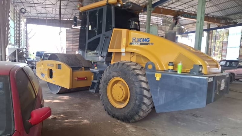 #เหมือนรถใหม่ขาย 2,700,000 รถบด 26 ต้น XCMG XS263S ทำงาน 369 ชั่วโมง เหมือนรถใหม่ ไร้ที่ติ  