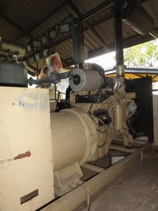 #ขายถูก 195,000 เครื่องปั่นไฟ 160 KVA เครื่องขมิ้น ไดร์ JAPAN สภาพ 90% 