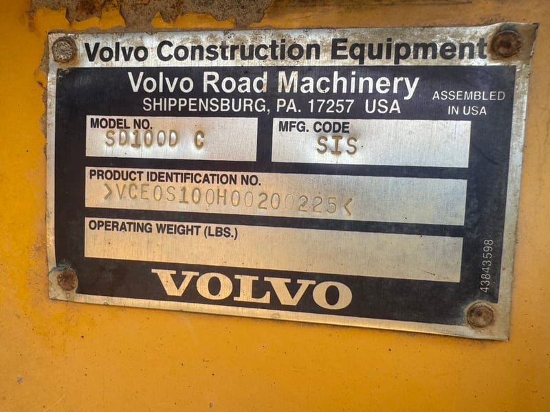 ขาย 590,000 รถบด 10 ตัน VOLVO SD100DC 2 เพลา เครื่องดี ปั้มสั่นแรง เอวแน่น ยางดี 