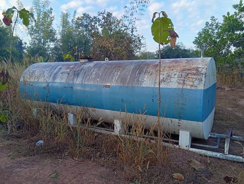 ขาย 55,000 ถังน้ำมันดีเซล 20,000 ลิตร เหล็กหนา