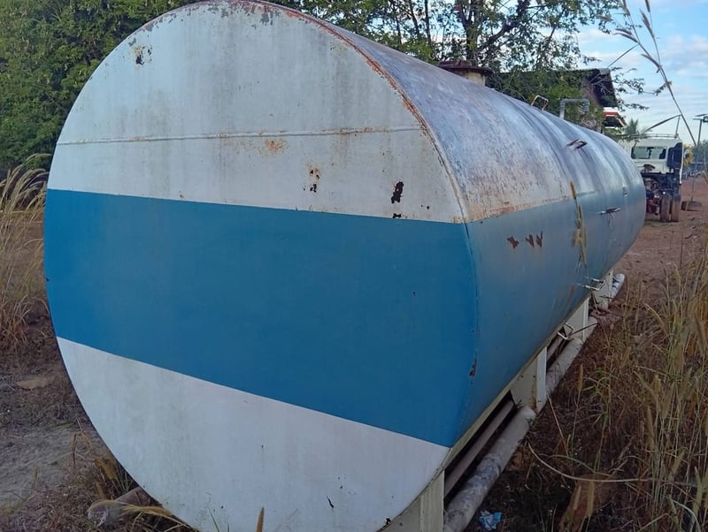 ขาย 55,000 ถังน้ำมันดีเซล 20,000 ลิตร เหล็กหนา