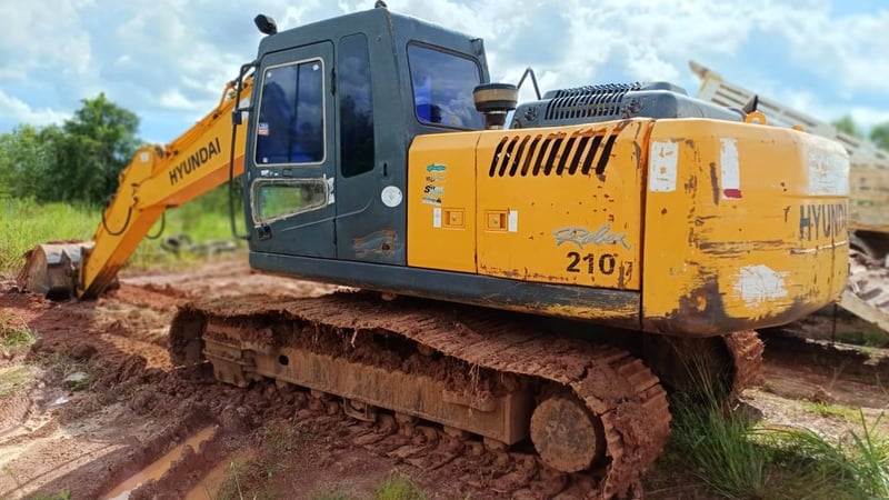 #ขายถูก 495,000 HYUNDAI ROBEX 210-7T ไฟฟ้าครบ เครื่องดี ปั้มแรง เอวแน่น ช่วงล่างสวย #ขายถูก 495,000 HYUNDAI ROBEX 210-7T ไฟฟ้าครบ เครื่องดี ปั้มแรง เอวแน่น ช่วงล่างสวย