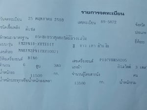 #ขายด่วน 1,290,000 รถ 10 ล้อดั้มพ่วงแม่ลูก HINO 380 VICTOR ปี 59 หัวบาง ยางดี ครัชซีสวย วิ่ง 5xx,xxx กม.ลูกพ่วงดั้ม 3 เพลา ปี 59 ดั้มดี ครัชซีสวย ยางดี รถพร้อมใช้งาน ภาษี ม.79