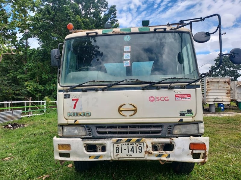 #ขายถูก รถโม่ปูน HINO PROFAI  เครื่อง k 13 d โม่ 7 คิวโม่ตรง  เครื่องดีคัสซีสวย