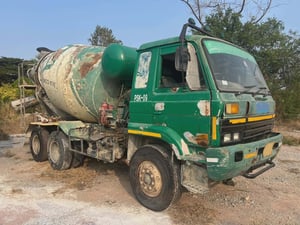 ขาย 295,000 รถ 10 ล้อ โม่ปูน 6 คิว NISSAN CWM 430 H 230 แรง รถพร้อมใช้งาน เล่มทะเบียนพร้อมโอน 