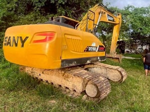 ขาย 1,250,000 รถแบคโฮ SANY SY215C  ทำงาน 6,500 ช.ม ไฟฟ้าครบ เครื่องดี ปั้มแรง เอวแน่น ช่วงล่างสวย เอกสารแจ้งจำหน่าย 