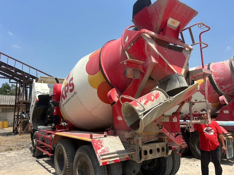 ขาย 870,000 รถโม่ปูน HINO MEGA 260 ปี47  โม่ 6 คิว เล่มทะเบียน หัวบาง ยางดี ครีชซีสวย โม่สวย ใบเกลียวปั่นปูนสวย รถพร้อมใช้งาน สนใจติดต่อได้ครับ 090-772-3710 090-772-3708