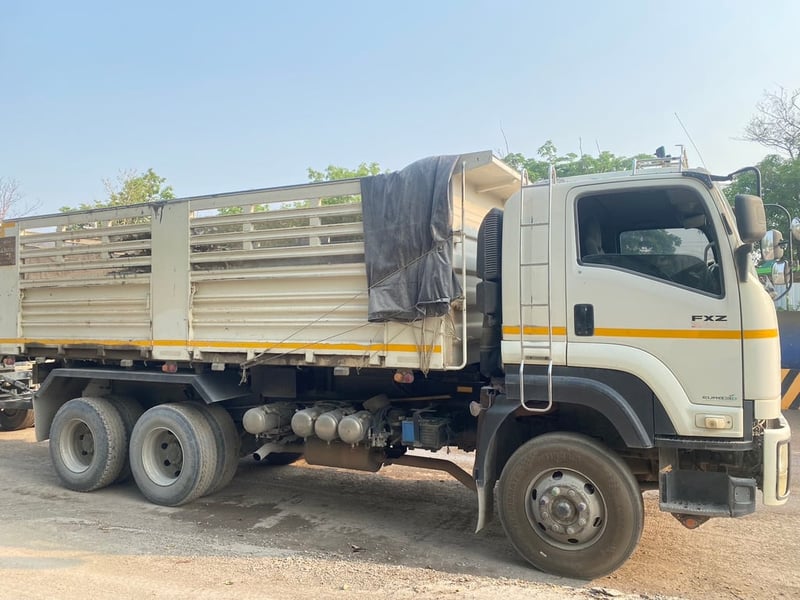 ขาย 1,790,000 รถสิบล้อพ่วงแม่ลูก ISUZU 360 ปี 59 วิ่ง 580,000 กม.หัวบาง ยางดี ครีชซีสวย ลูกพ่วงดั้ม SMM 3 เพลา ดั้มสวย ครีชซีสวย ยางดี ปี 51 