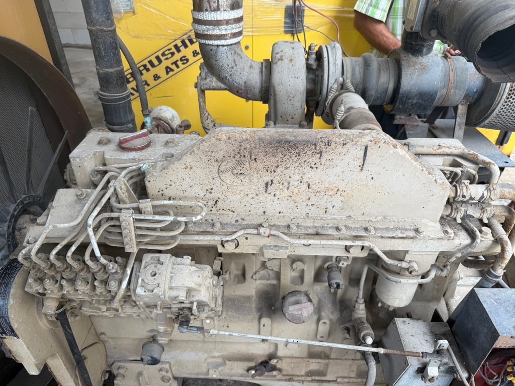 #ขายถูก 195,000 เครื่องปั่นไฟ 150 KVA สวยพร้อมใช้