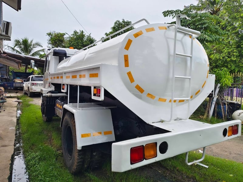 #ขายถูก 375,000 รถ 6 ล้อบรรทุกน้ำ MITSUBISHI FK455F หัวสวย เครื่องดี ครัชซีสวย ยางดี อุปกรณ์ดูดน้ำ 