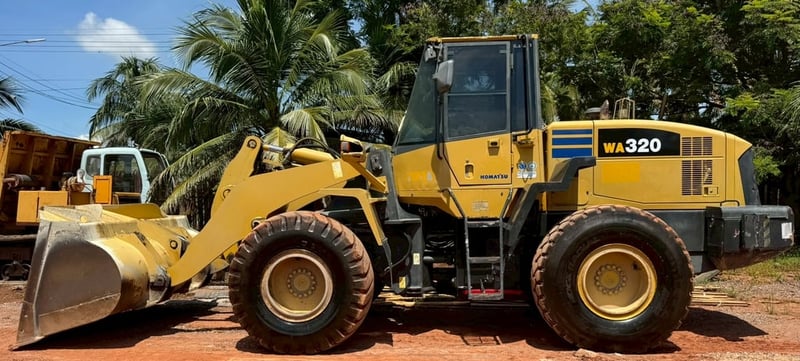 รถตัก KOMATSU WA320-5 มาใหม่คับ🥰🎉