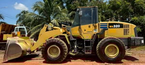 รถตัก KOMATSU WA320-5 มาใหม่คับ🥰🎉 รถตัก KOMATSU WA320-5 มาใหม่คับ🥰🎉