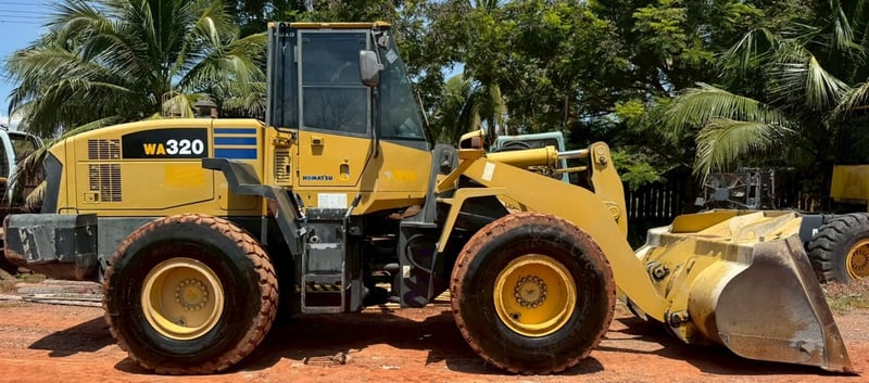 รถตัก KOMATSU WA320-5 มาใหม่คับ🥰🎉 รถตัก KOMATSU WA320-5 มาใหม่คับ🥰🎉