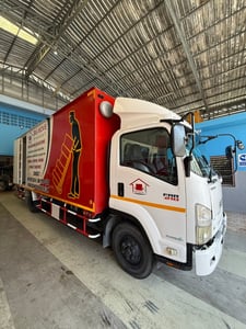 ขายISUZU FRR 210แรงม้า รถบรรทุก 6ล้อ ตู้แห้ง ปี2011 