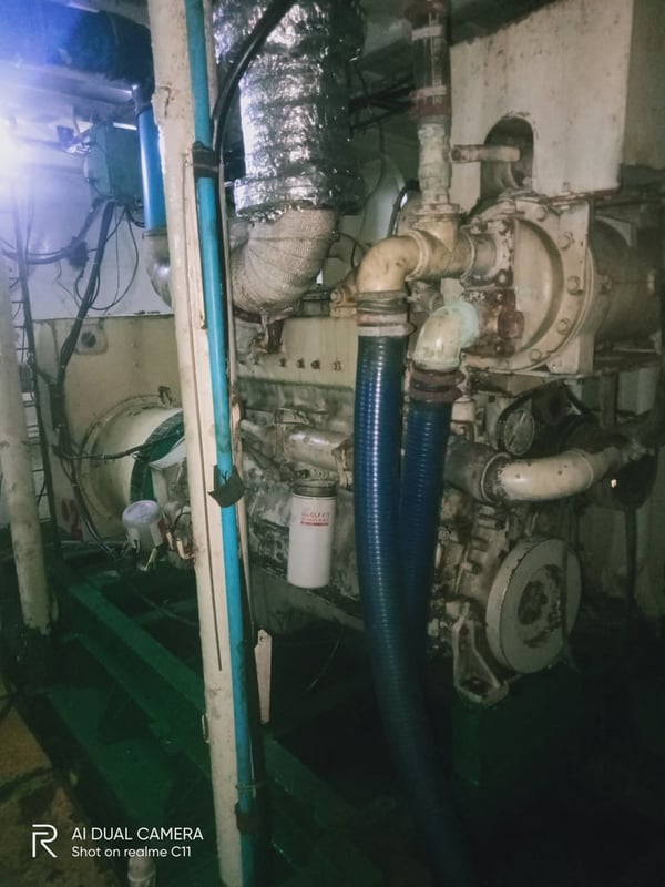 ขายเครื่องยนต์ คัมมิ้น สมอแคมป์ พร้อมไดปั่นไฟ 180 กิโลวัตต์