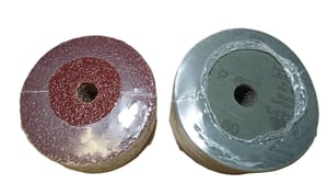 FIBER DISC กลมสีแดง 5" (DIA. 125 MM.) ขนาดรูกลาง dia 22 MM. เบอร์ 24 FIBER DISC กลมสีแดง 5" (DIA. 125 MM.) ขนาดรูกลาง dia 22 MM. เบอร์ 24