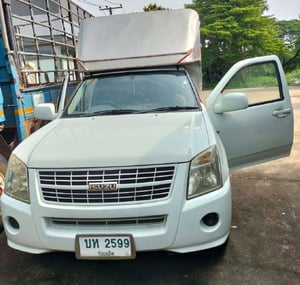 ขายรถกะบะพร้อมตู้ทึบหลัง ISUZU มือสอง สีขาว จ.ร้อยเอ็ด
