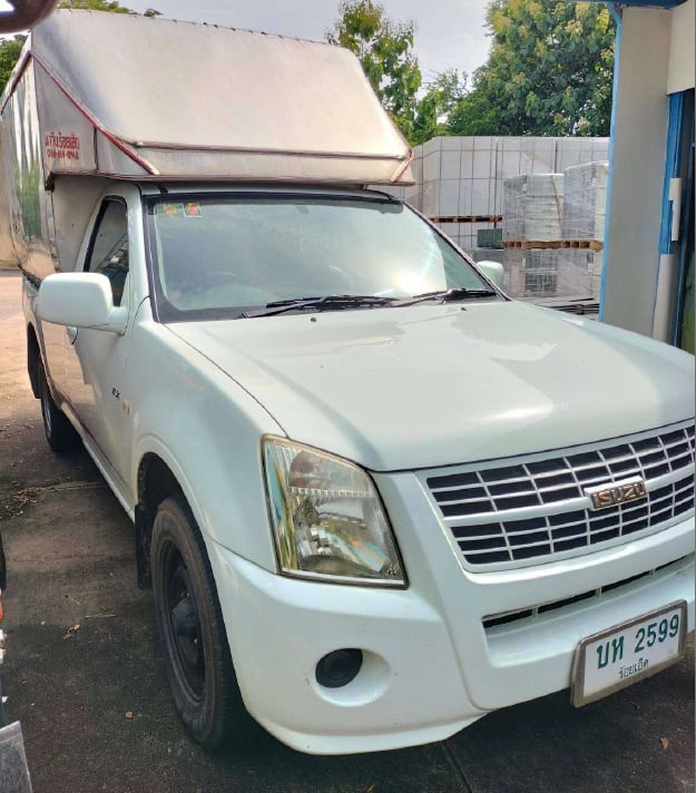 ขายรถกะบะพร้อมตู้ทึบหลัง ISUZU มือสอง สีขาว จ.ร้อยเอ็ด